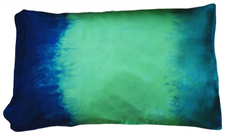 Jag Bag Silk Pillowcase - Peacock
